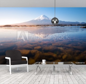Bild på Kawaguchiko lake and mtFuji